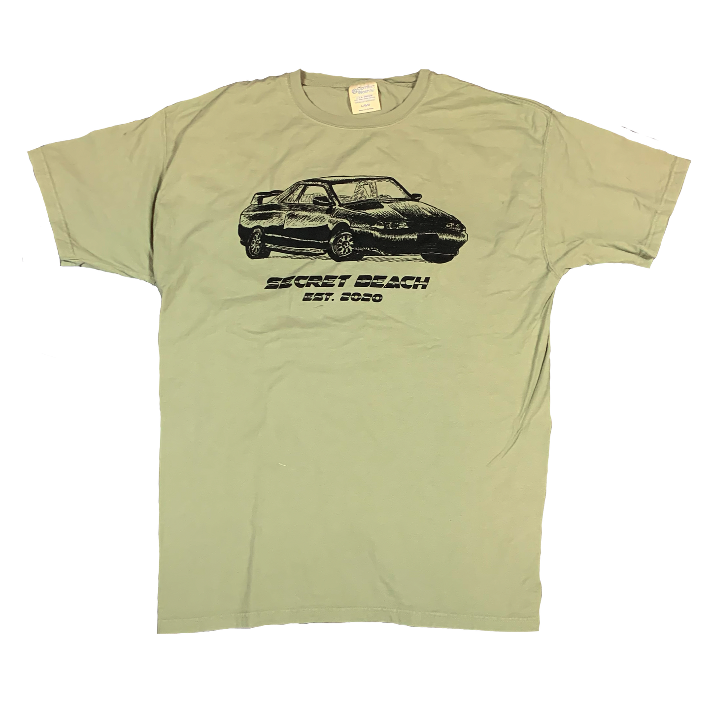 SKYLINE SERIES TEE OLIVE GREEN
